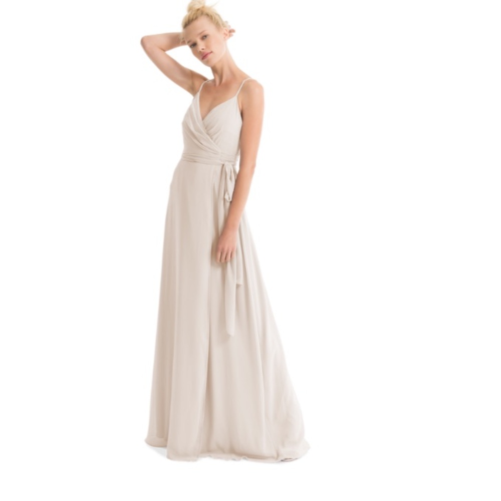 Joanna August Mandy Long Bridesmaid Dress